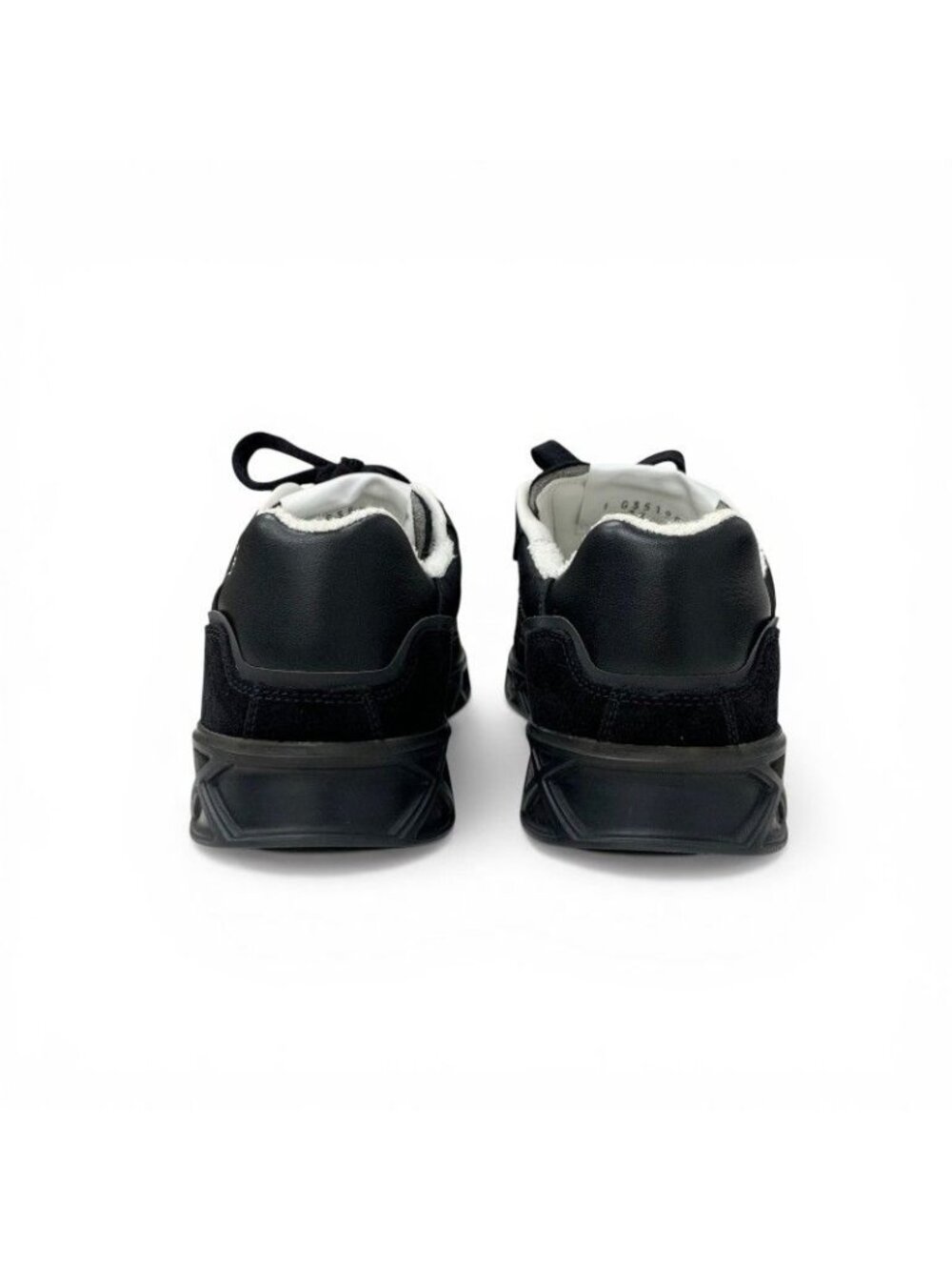 Chanel Sneakers Shoes Suede Nylon Black CC Logo - Picture 5 of 10